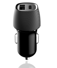 18W QC3.0 USB car charger & type-c PD 18W quick chargeing in car for iphone/android