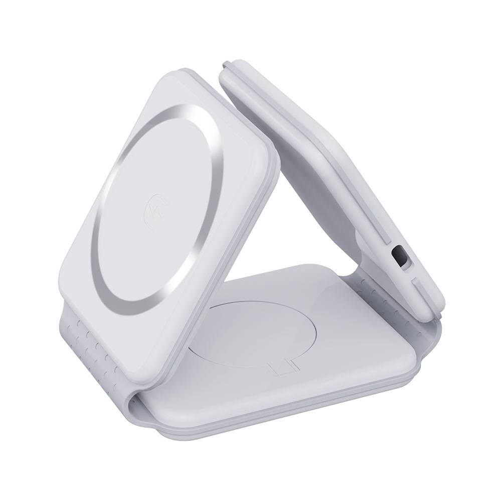 New Cross-Border 3-in-1 Magnetic Wireless Charger with Fast Charging